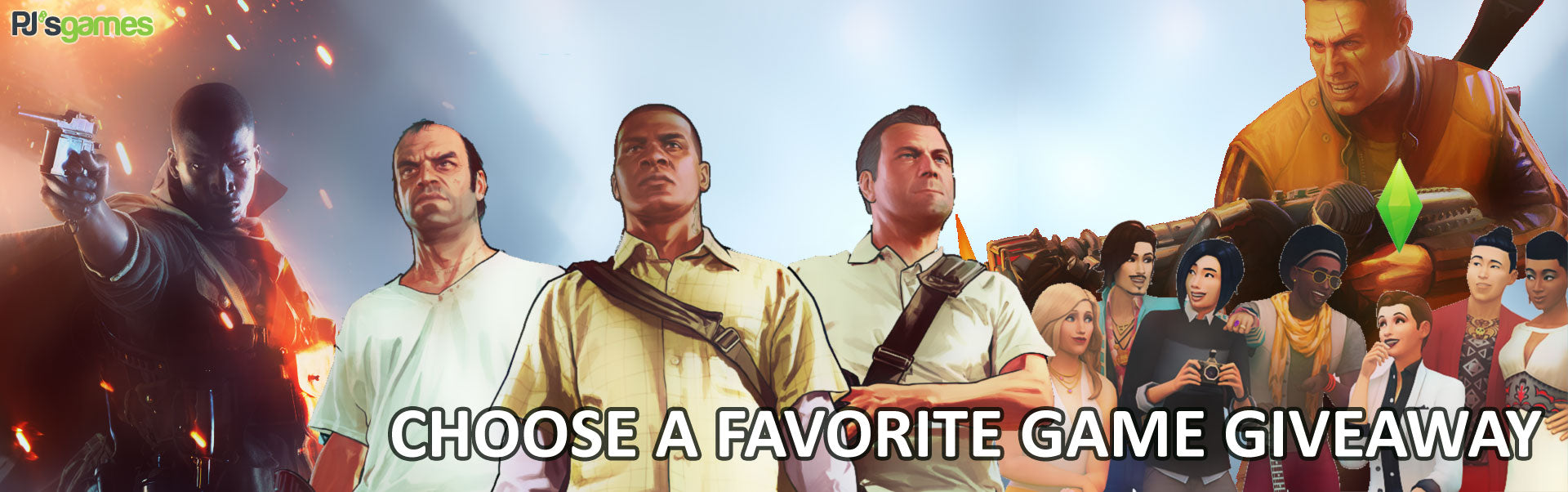 PJ's Games "Choose The Game" Giveaway July 2018