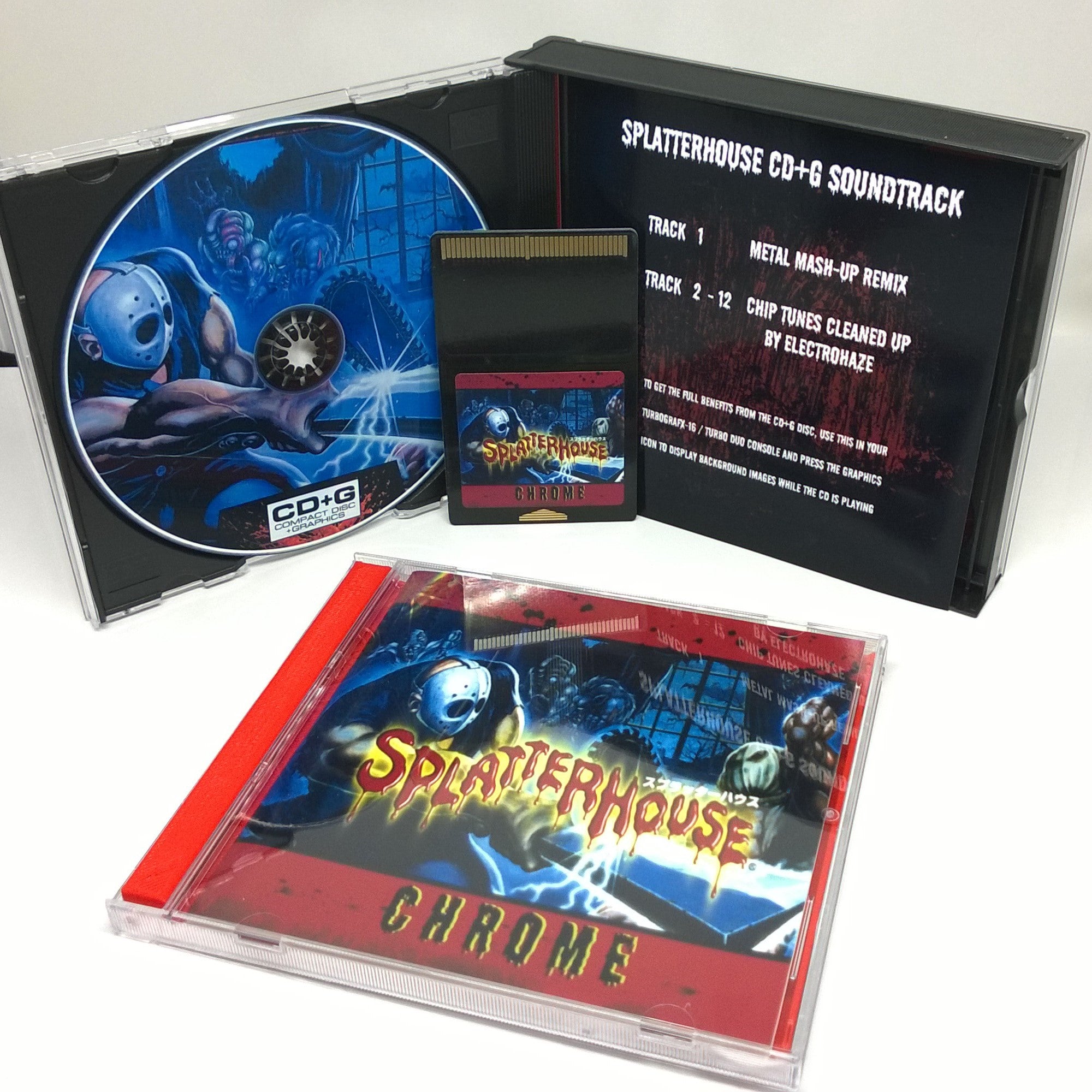Splatterhouse Chrome TurboGrafx-16 Repros Have Arrived!