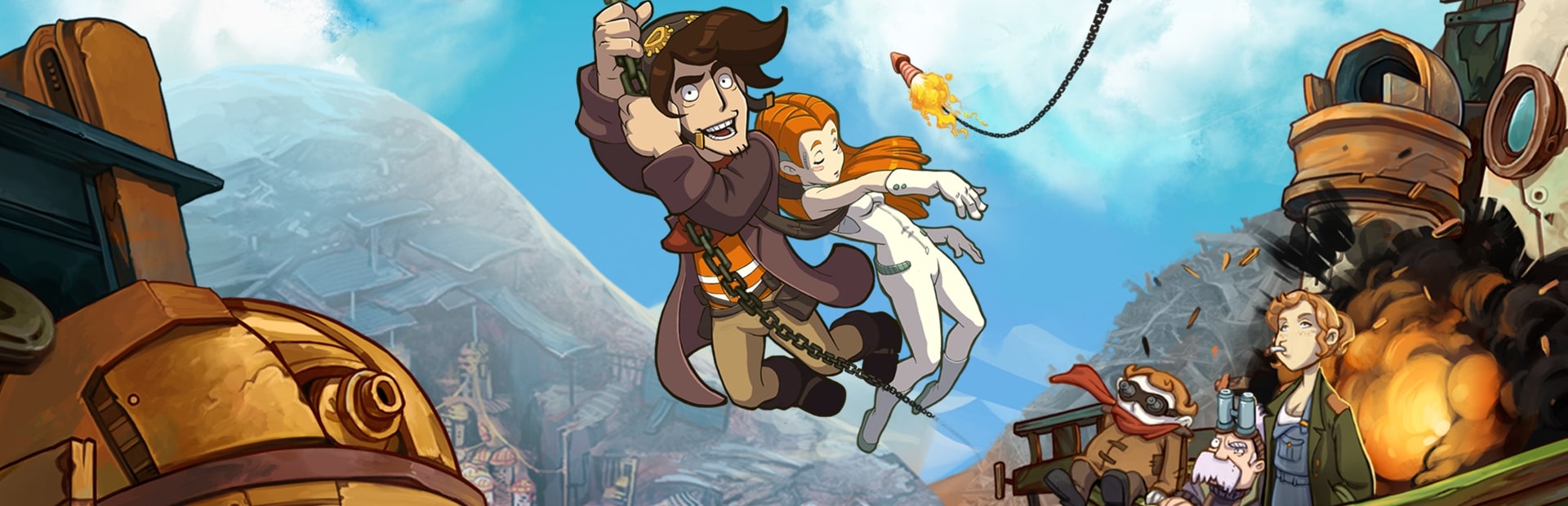 Deponia: The Complete Journey Clé Steam / Acheter et télécharger sur PC, Mac et Linux Deponia: The Complete Journey Clé Steam / Acheter et télécharger sur PC, Mac et Linux