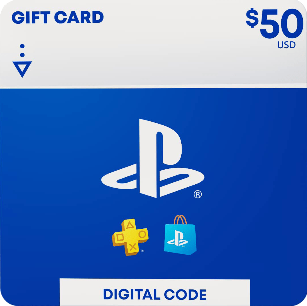 $50 PlayStation Store Gift Card 