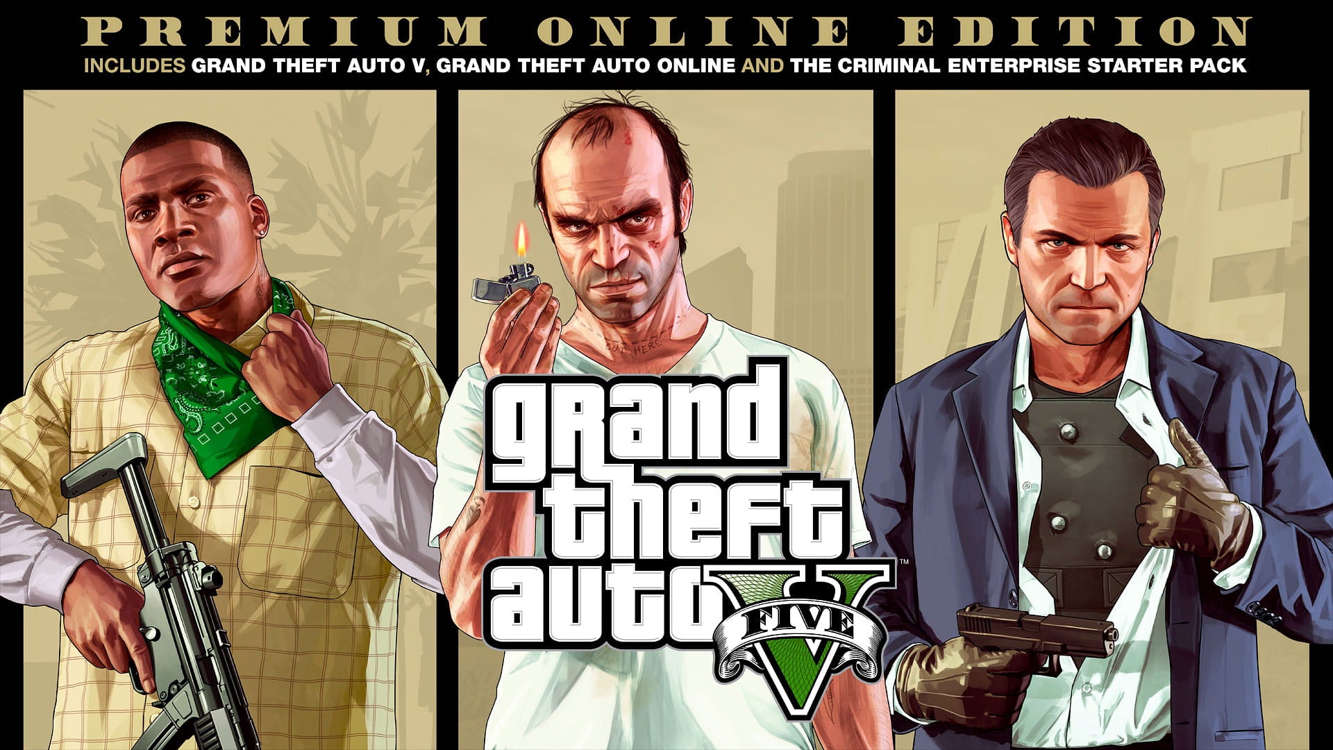 Grand Theft Auto V - Premium Online Edition- Rockstar Launcher PC Game