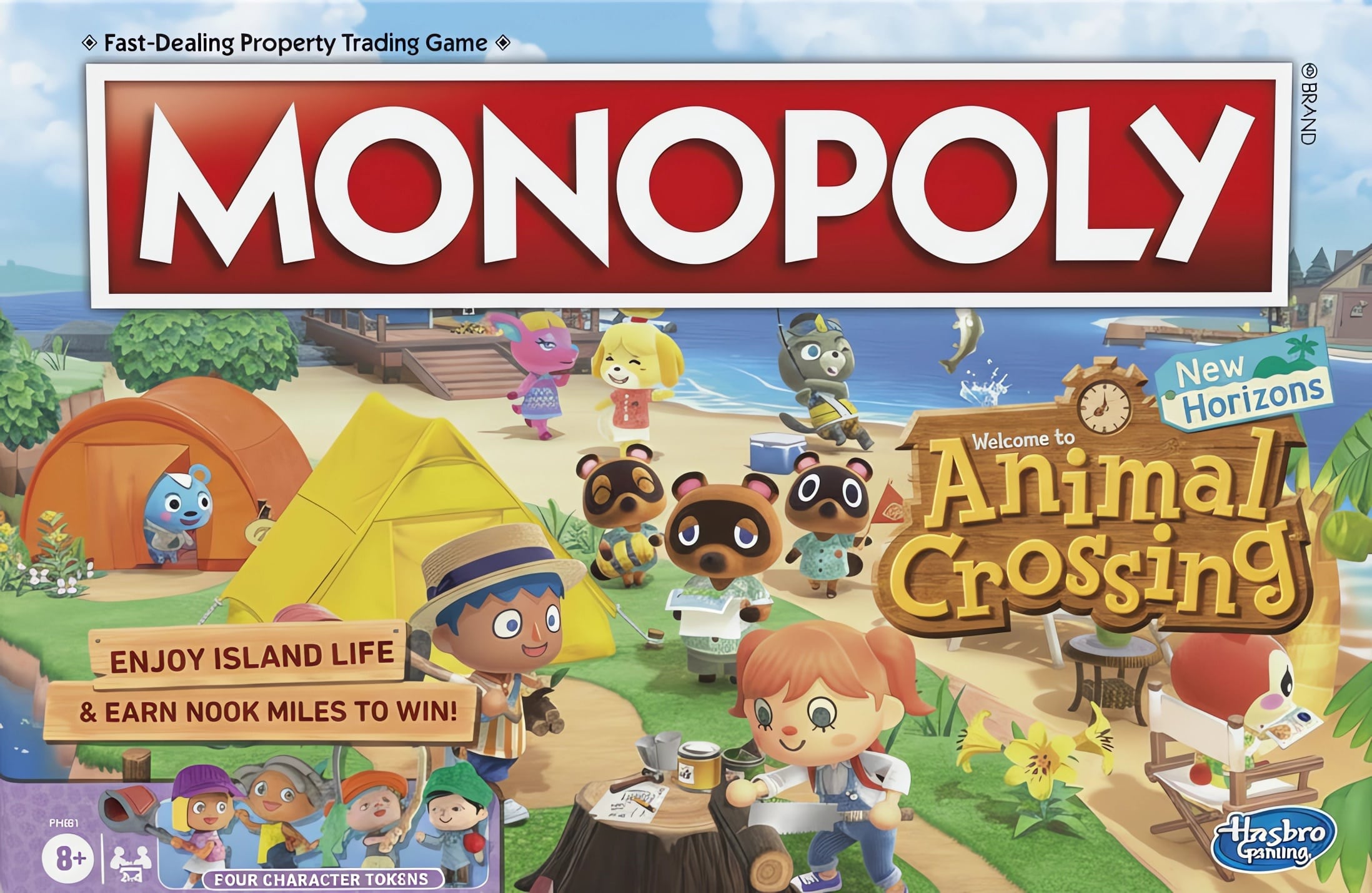 Monopoly: Animal Crossing New Horizons Edition - Board Game