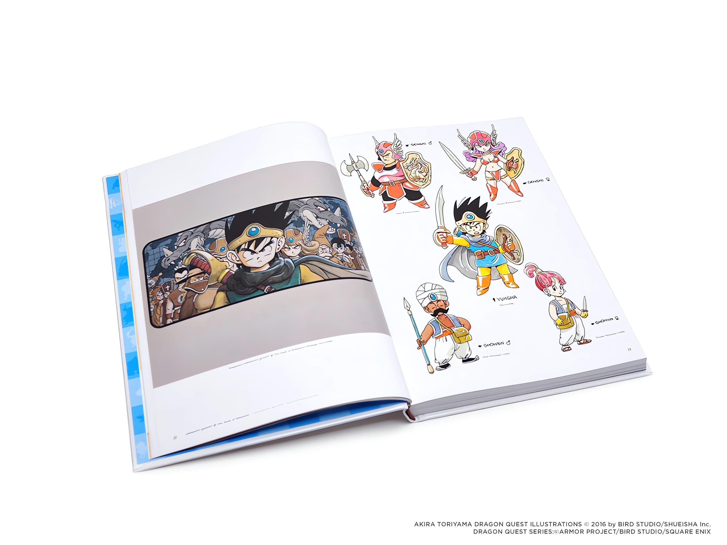 Dragon Quest Illustrations: 30th Anniversary Edition | Hardcover | Sample