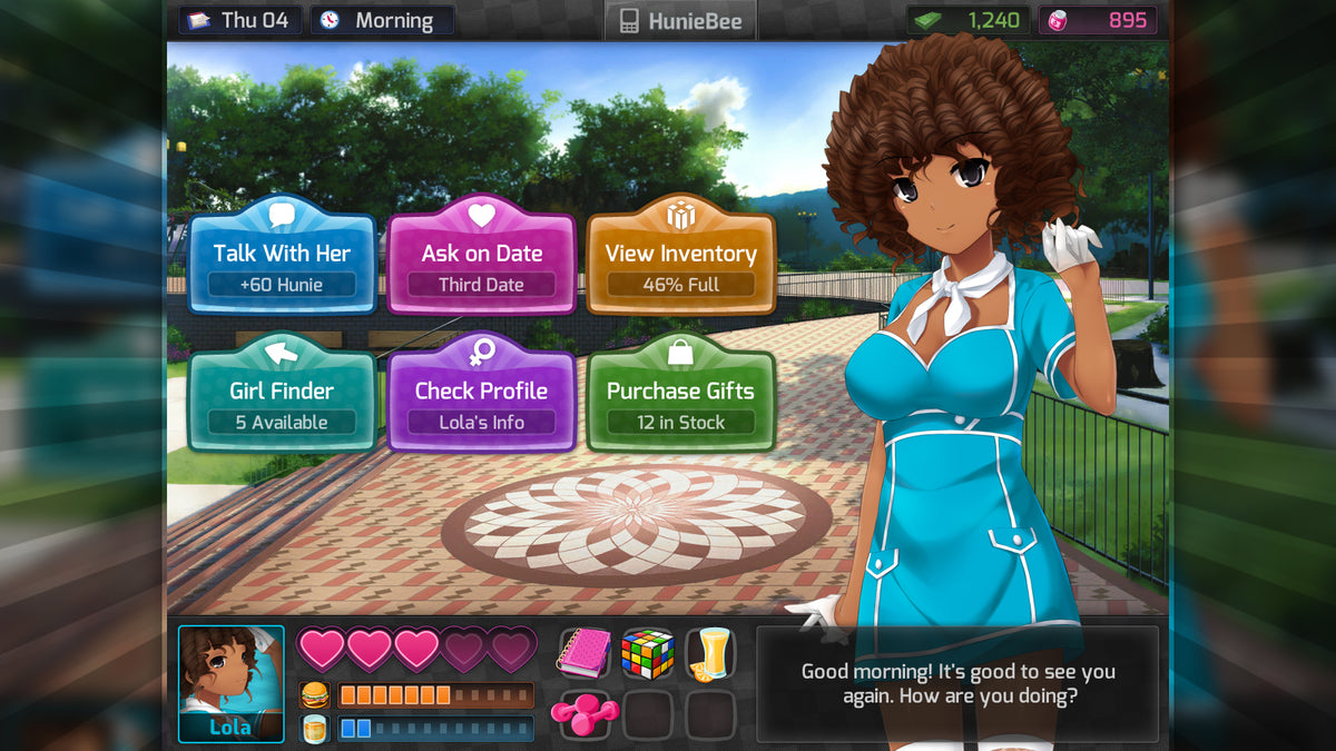 HuniePop - PC, Mac & Linux - Steam Digital Download - Screenshot