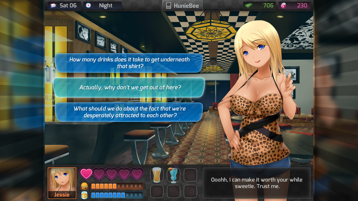 HuniePop - PC, Mac & Linux - Steam Digital Download - Screenshot