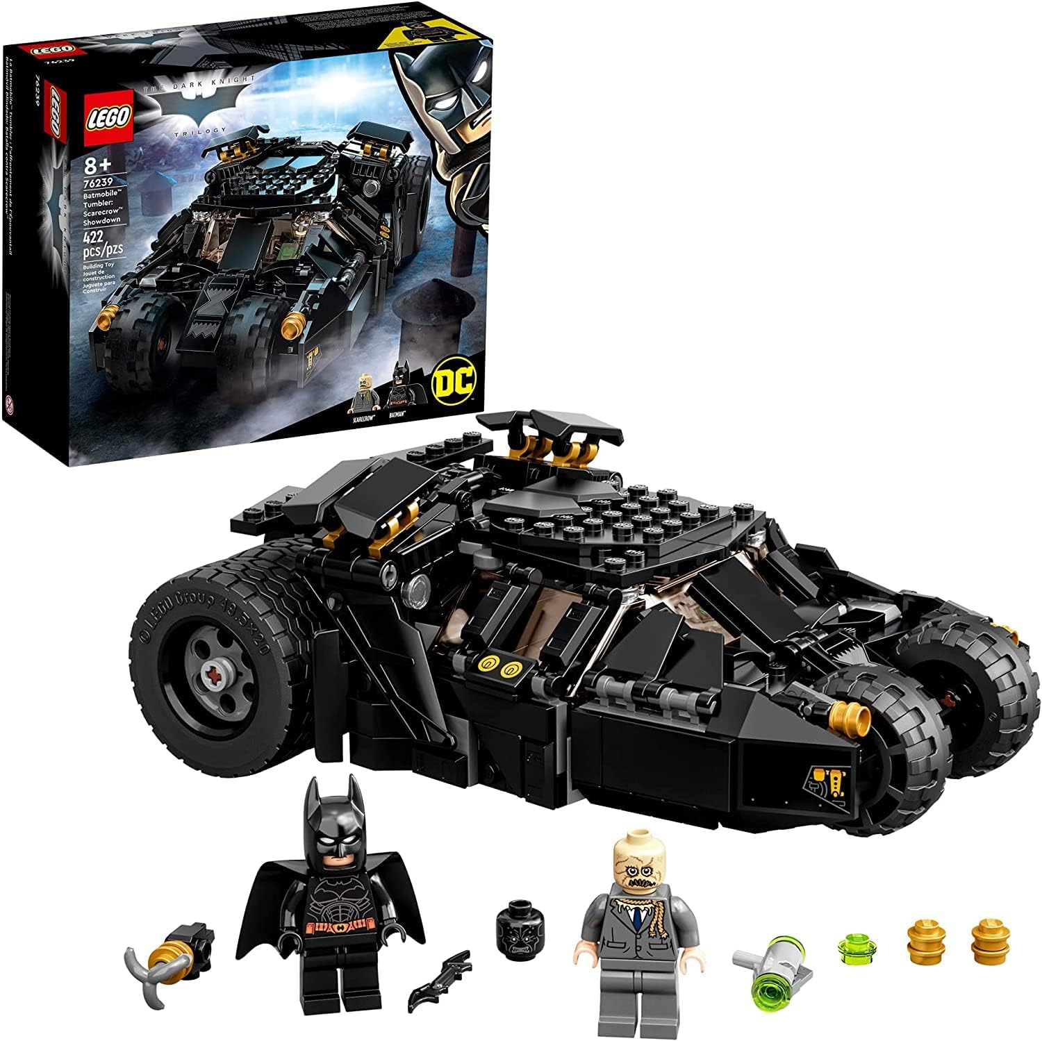 LEGO DC Batman Batmobile Tumbler 76240 Building Kit (2,049 Pieces) :  : Jeux et Jouets