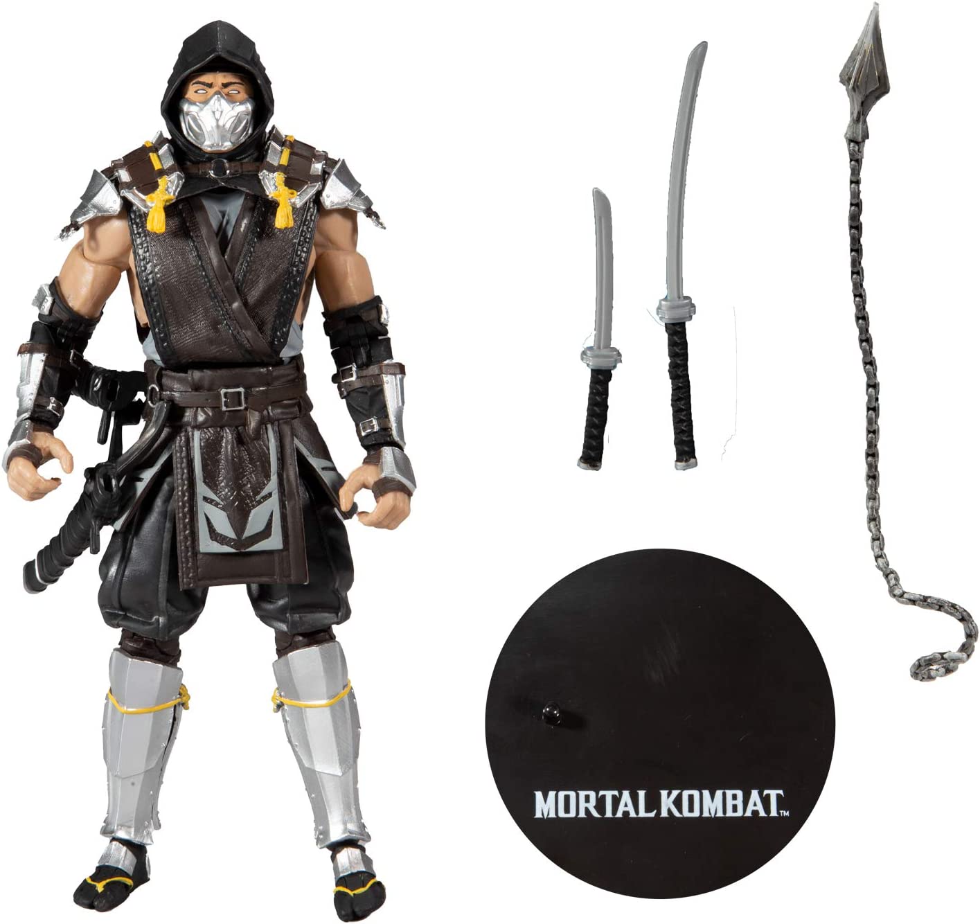 McFarlane Toys | Mortal Kombat 11 | Scorpion In The Shadows Variant 7" Figure | Accessories