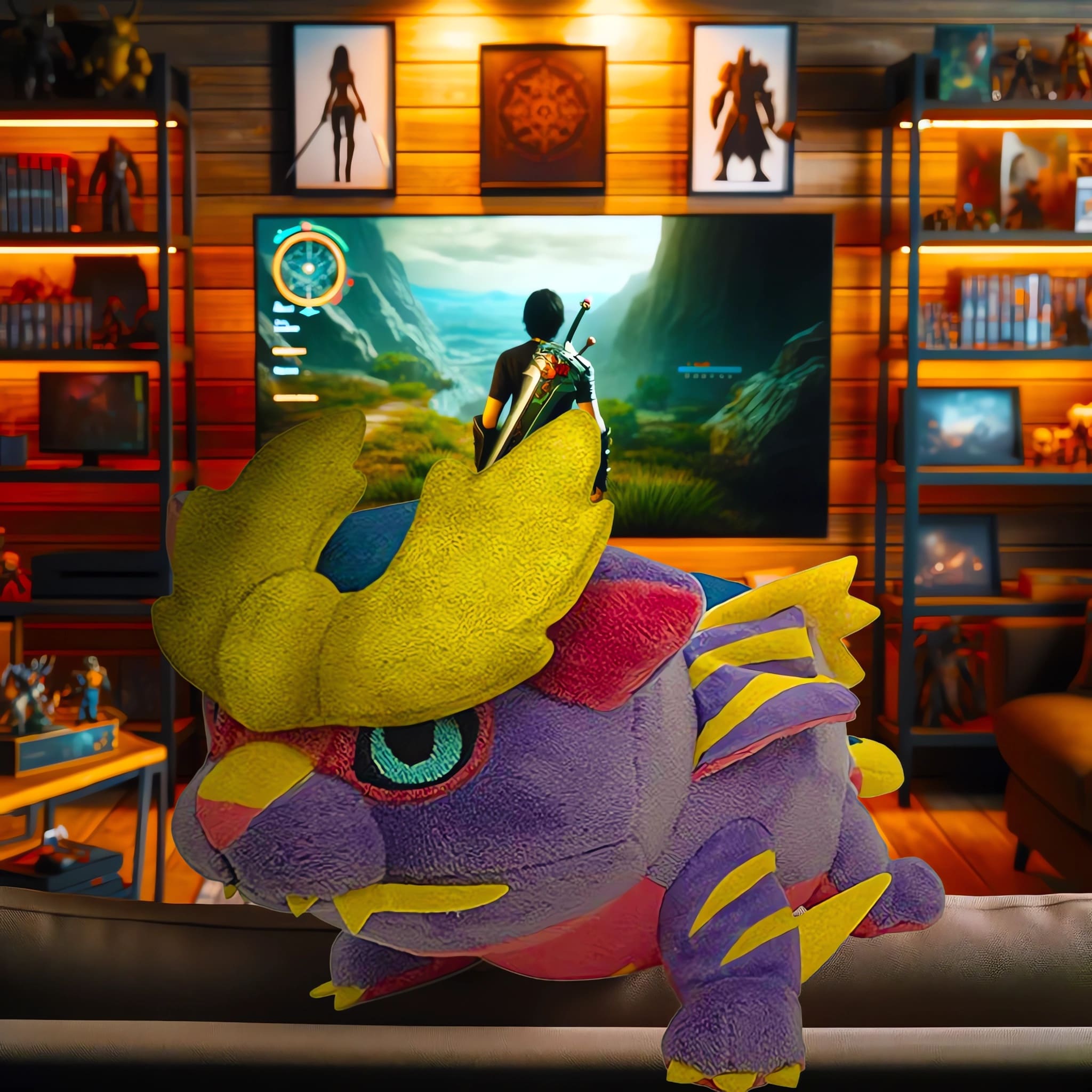 Monster Hunter Rise | Magnamalo Chibi Plush