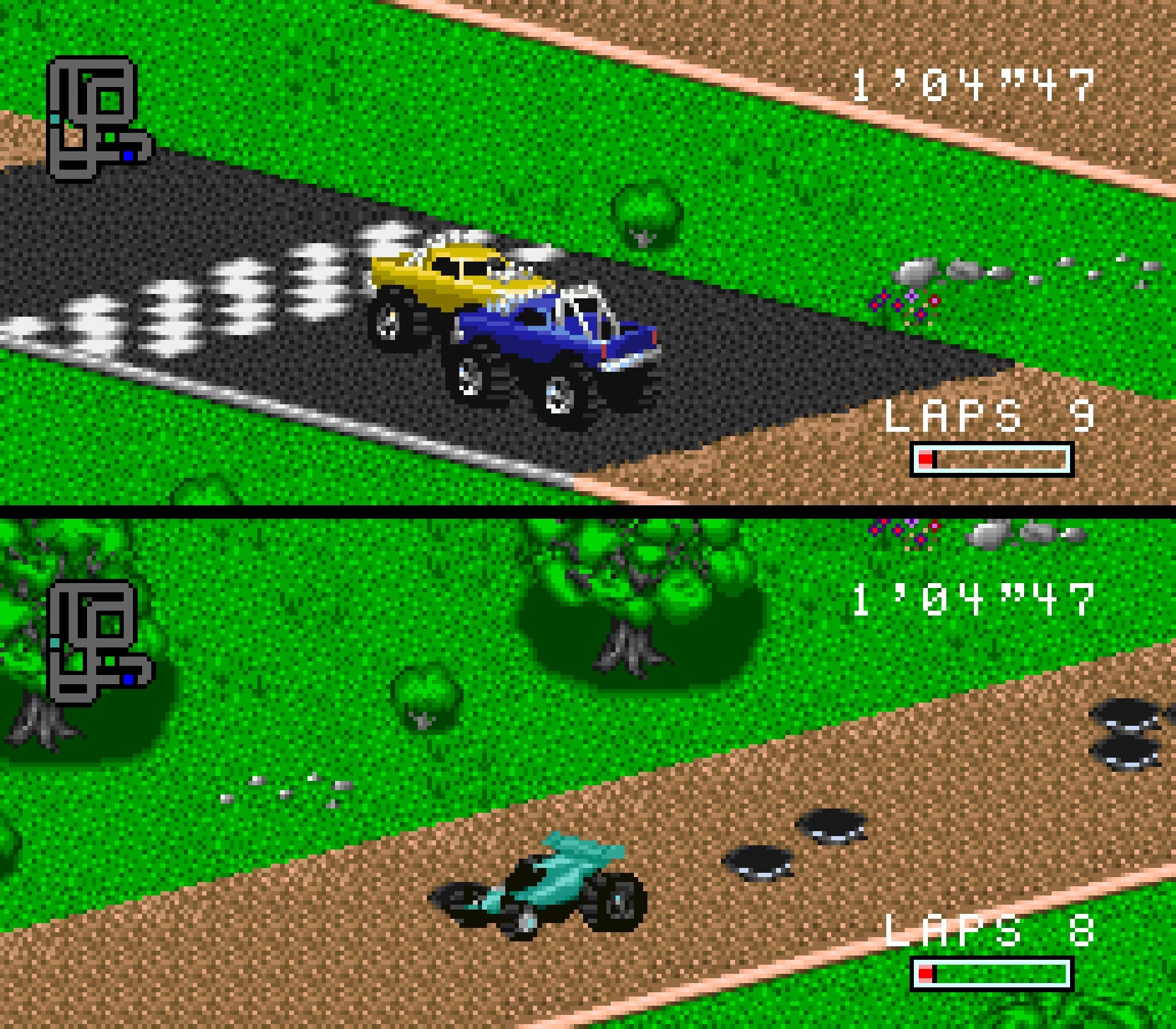 RPM Racing | Super Nintendo | Screenshot