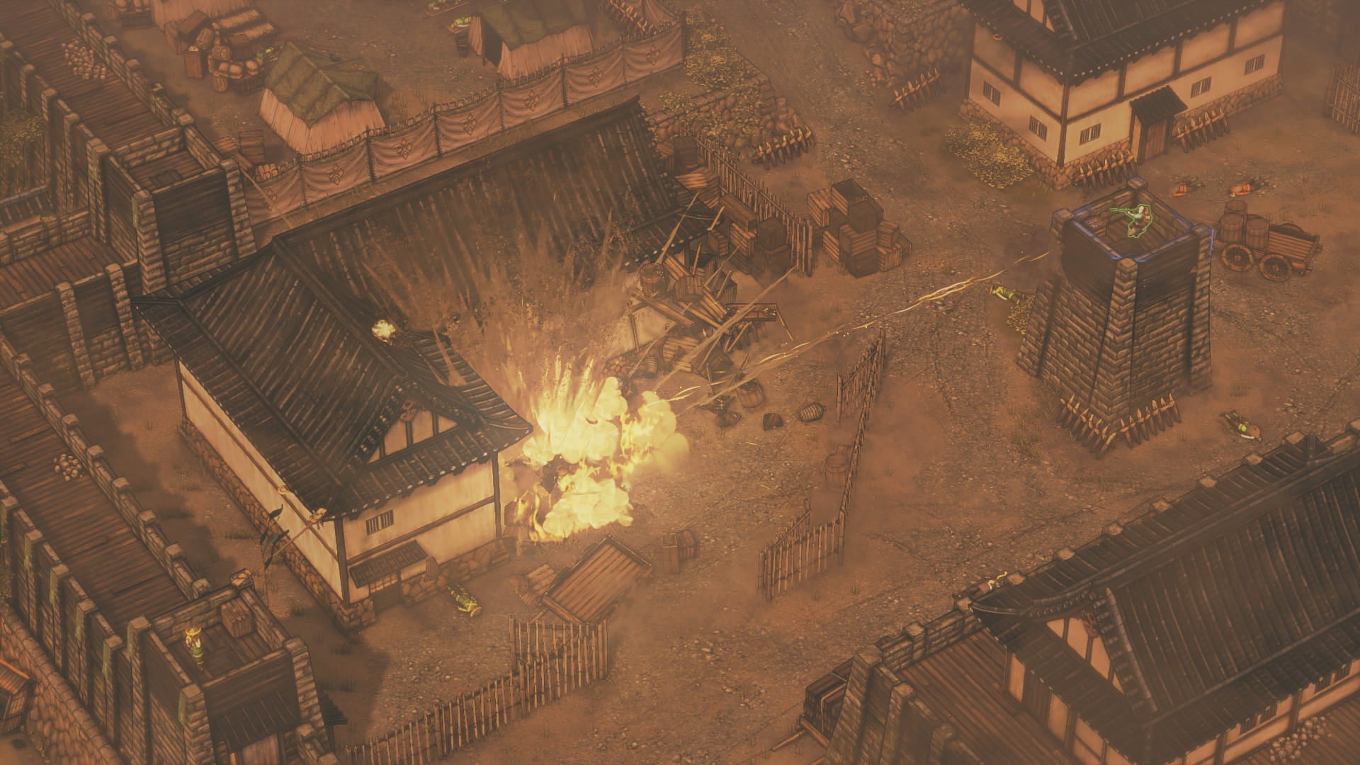 Shadow Tactics: Blades of the Shogun - PC Mac Linux Steam Game - Screenshot