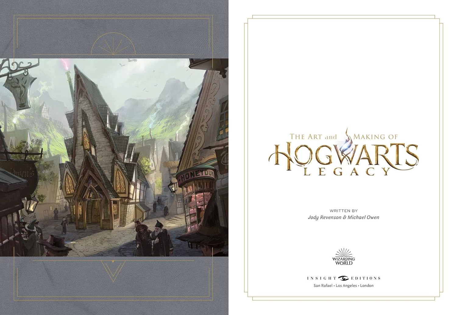 The Art and Making of Hogwarts Legacy Hardcover Introduction