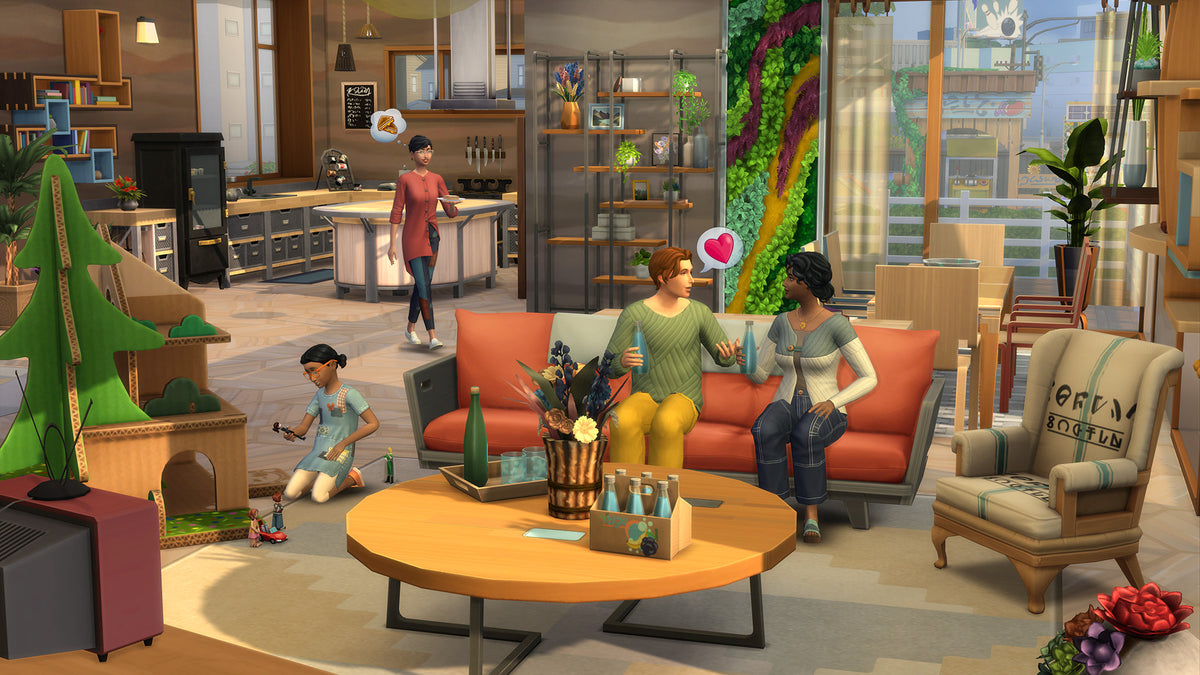 The Sims 4: Eco Lifestyle - PC Mac EA app Game - Screenshot