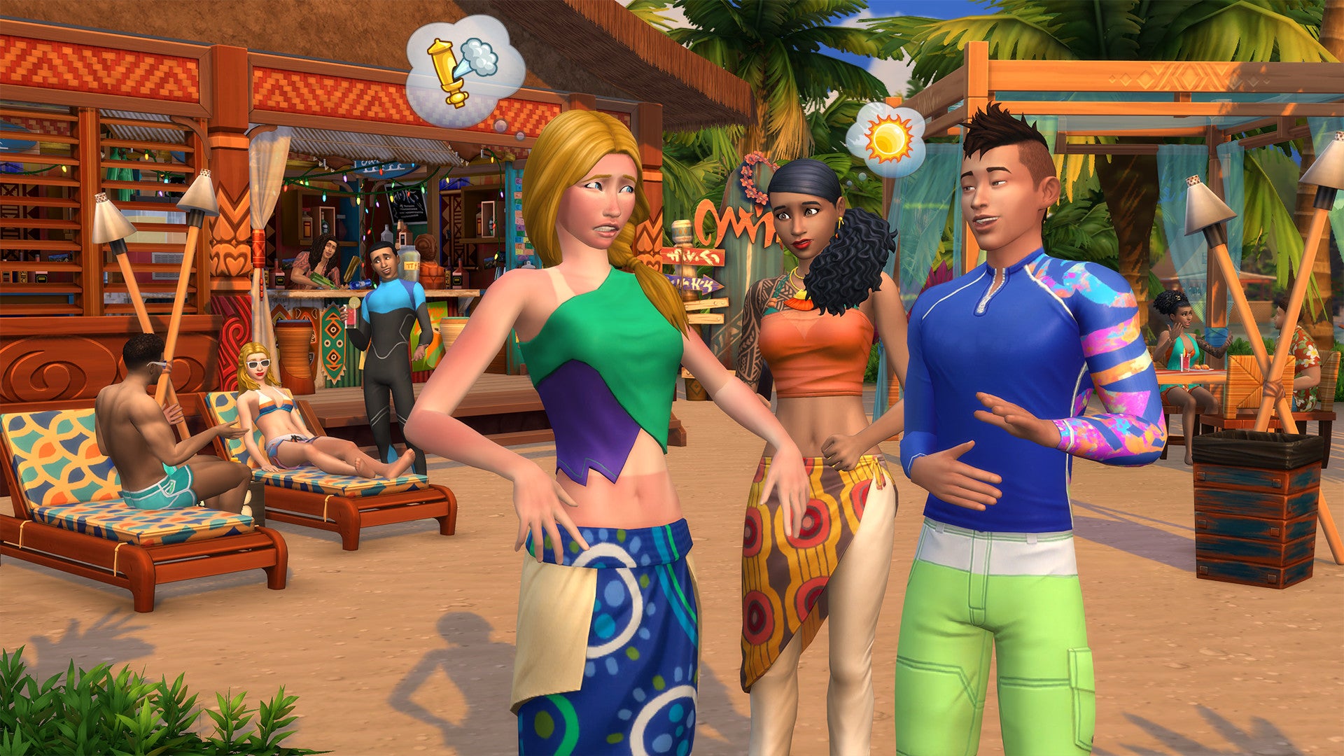 The Sims 4: Island Living - PC Mac EA app Game - Screenshot