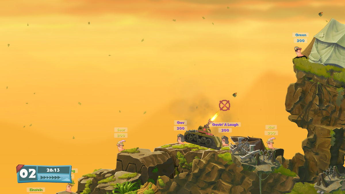 Worms W.M.D - PC Mac Linux Steam Game - Screenshot
