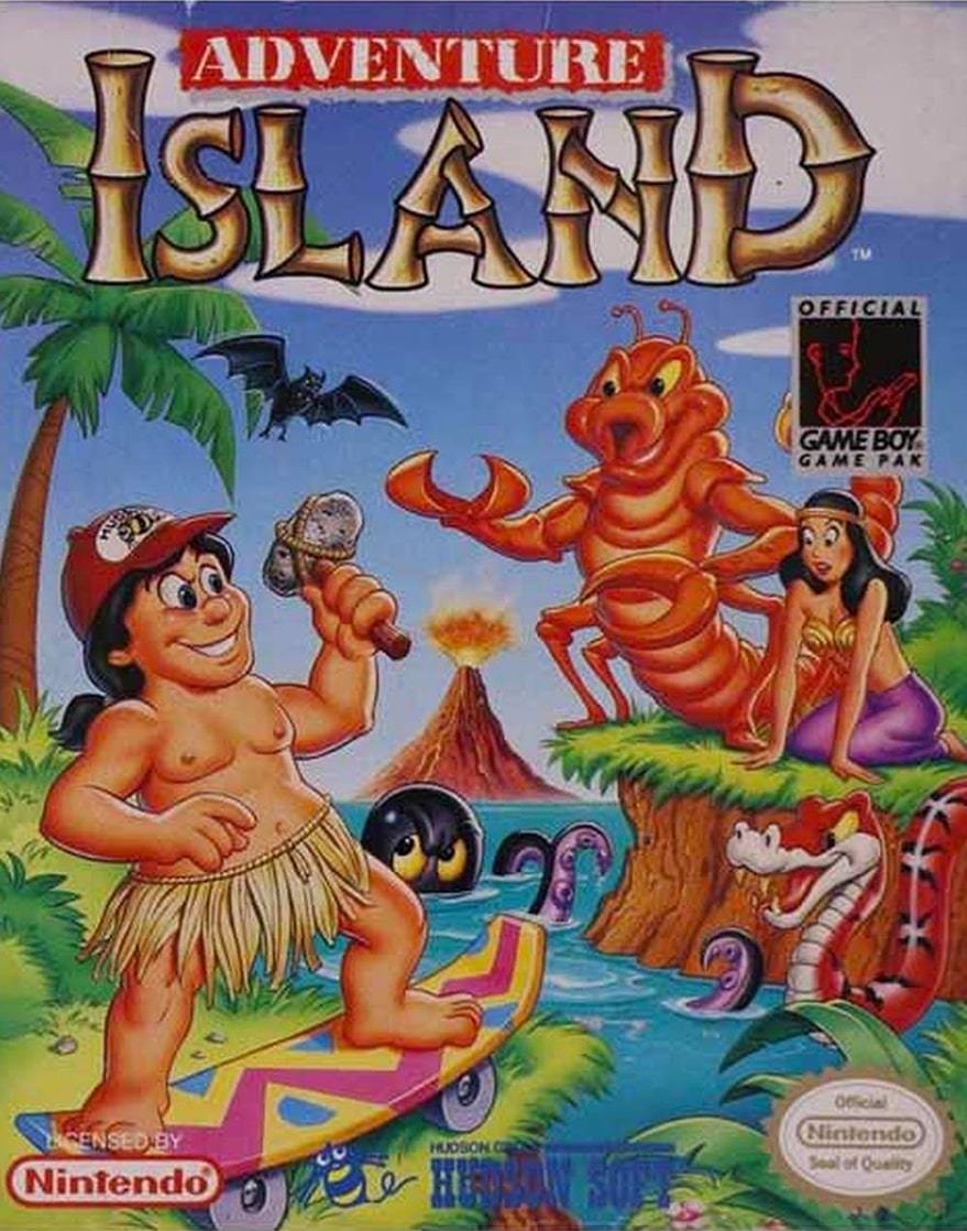 adventure island 2 authentique version originale game boy noe