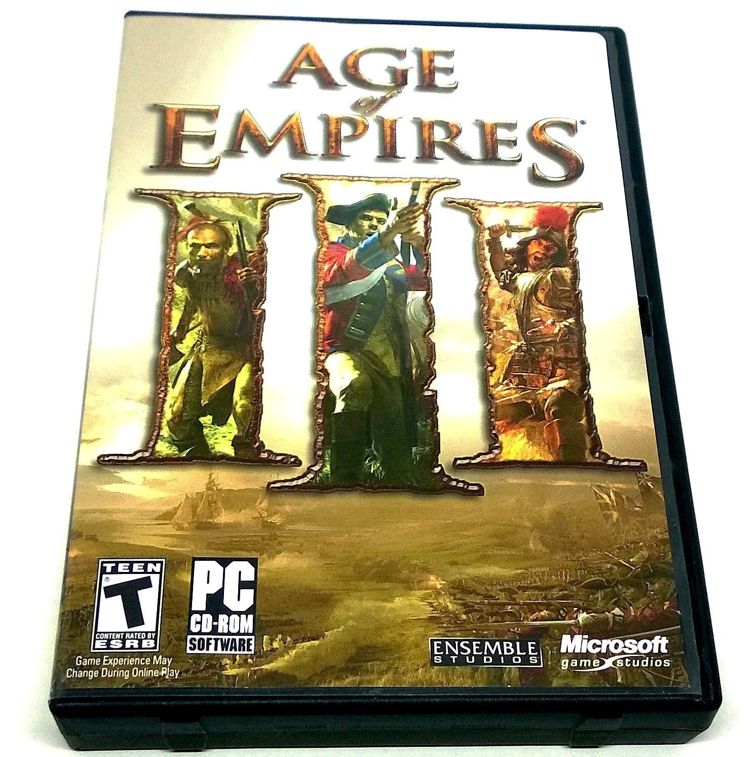 Age of Empires III for PC CD-ROM - Front of case