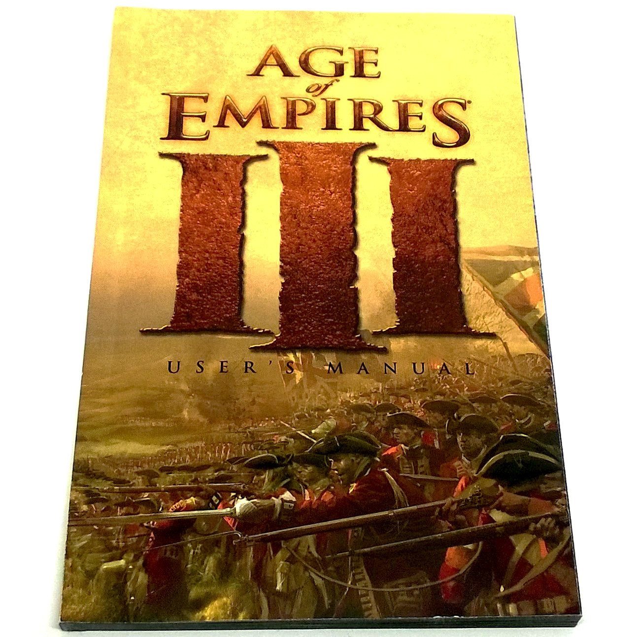 Age of Empires III for PC CD-ROM - Front of manual