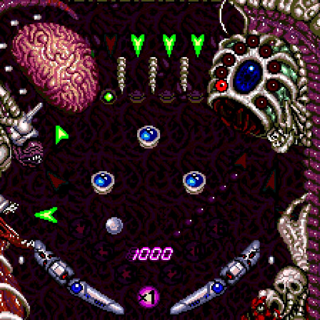 Alien Crush TurboGrafx-16 Game - Screenshot 3
