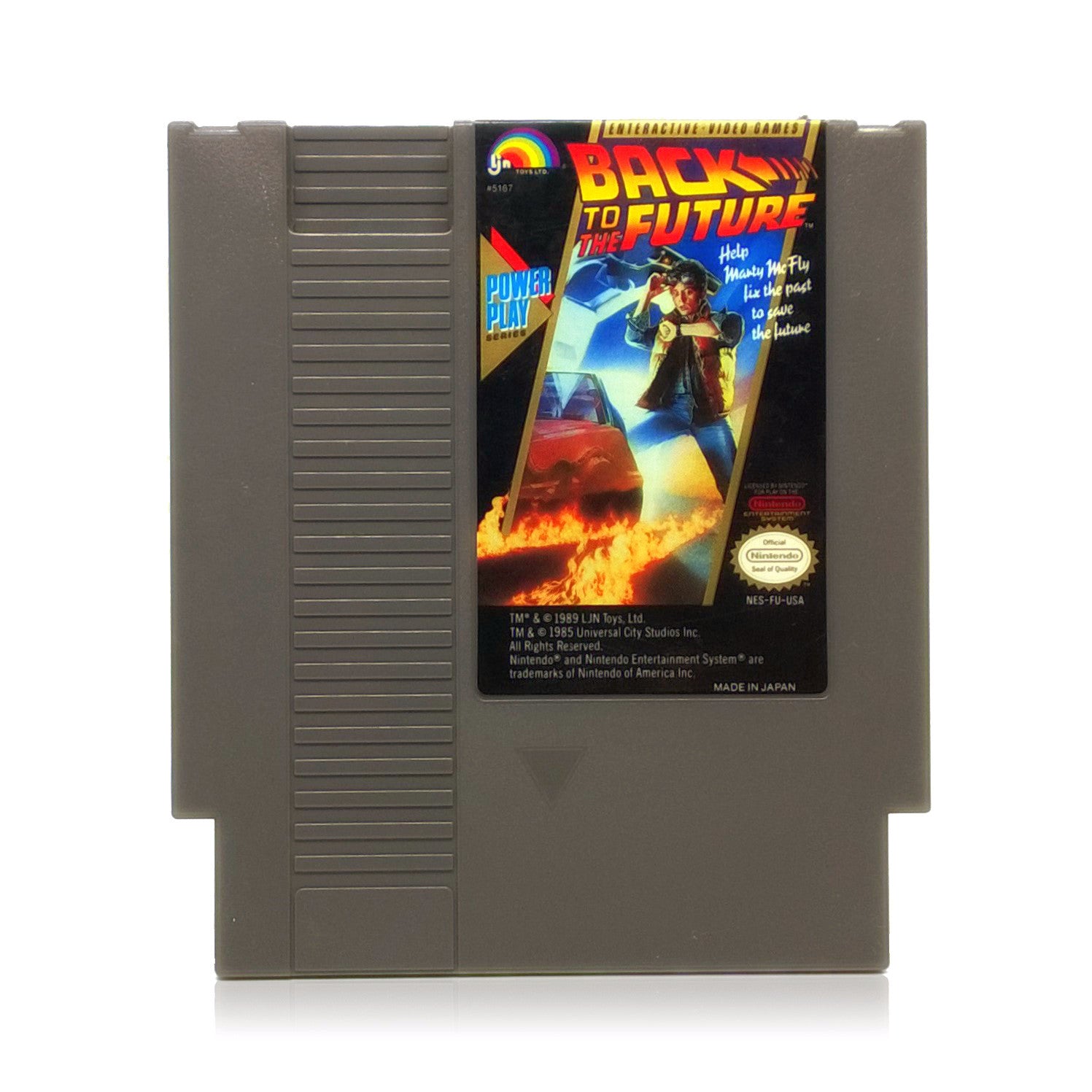 Back to the Future NES Nintendo Game - Cartridge