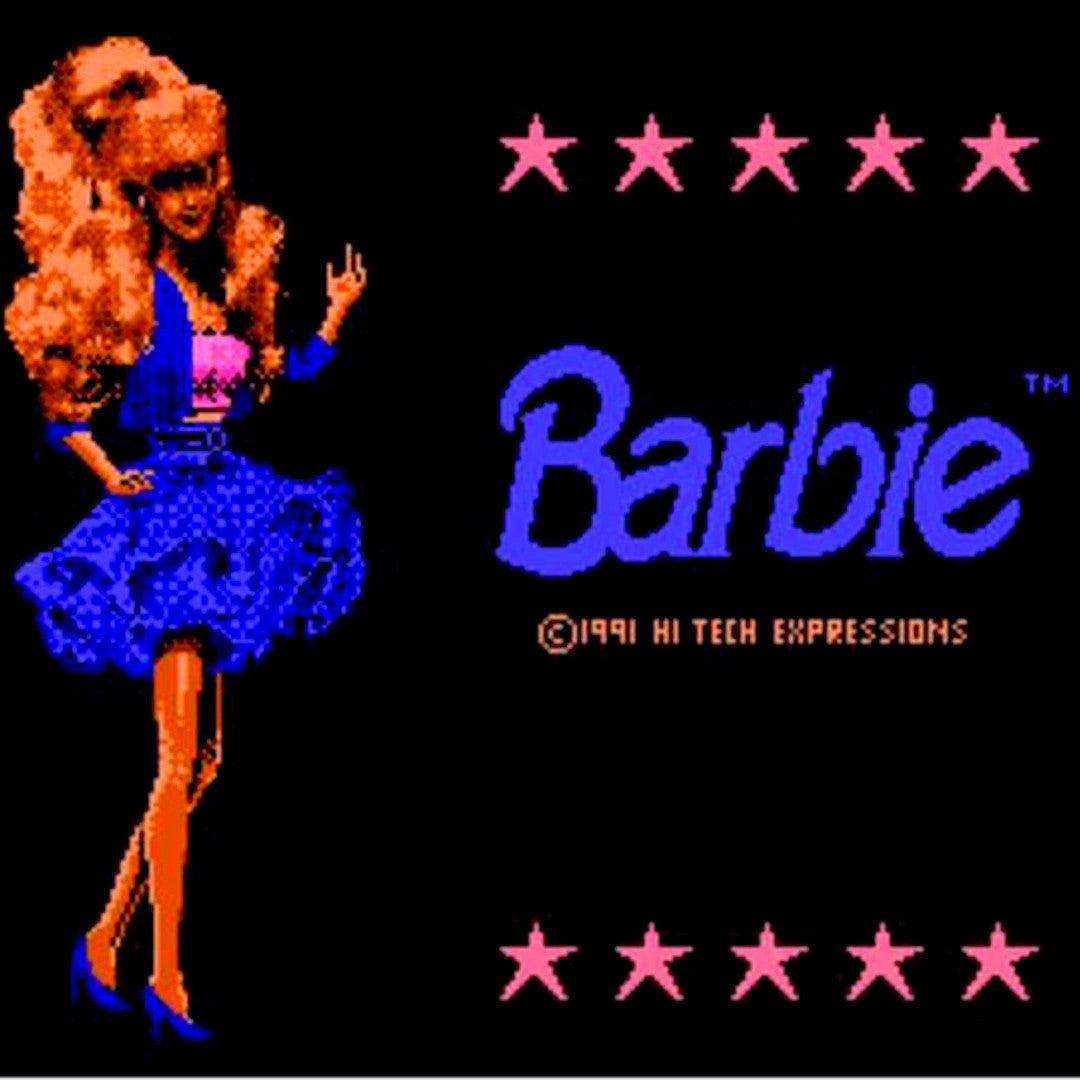 Barbie NES Nintendo Game - Screenshot