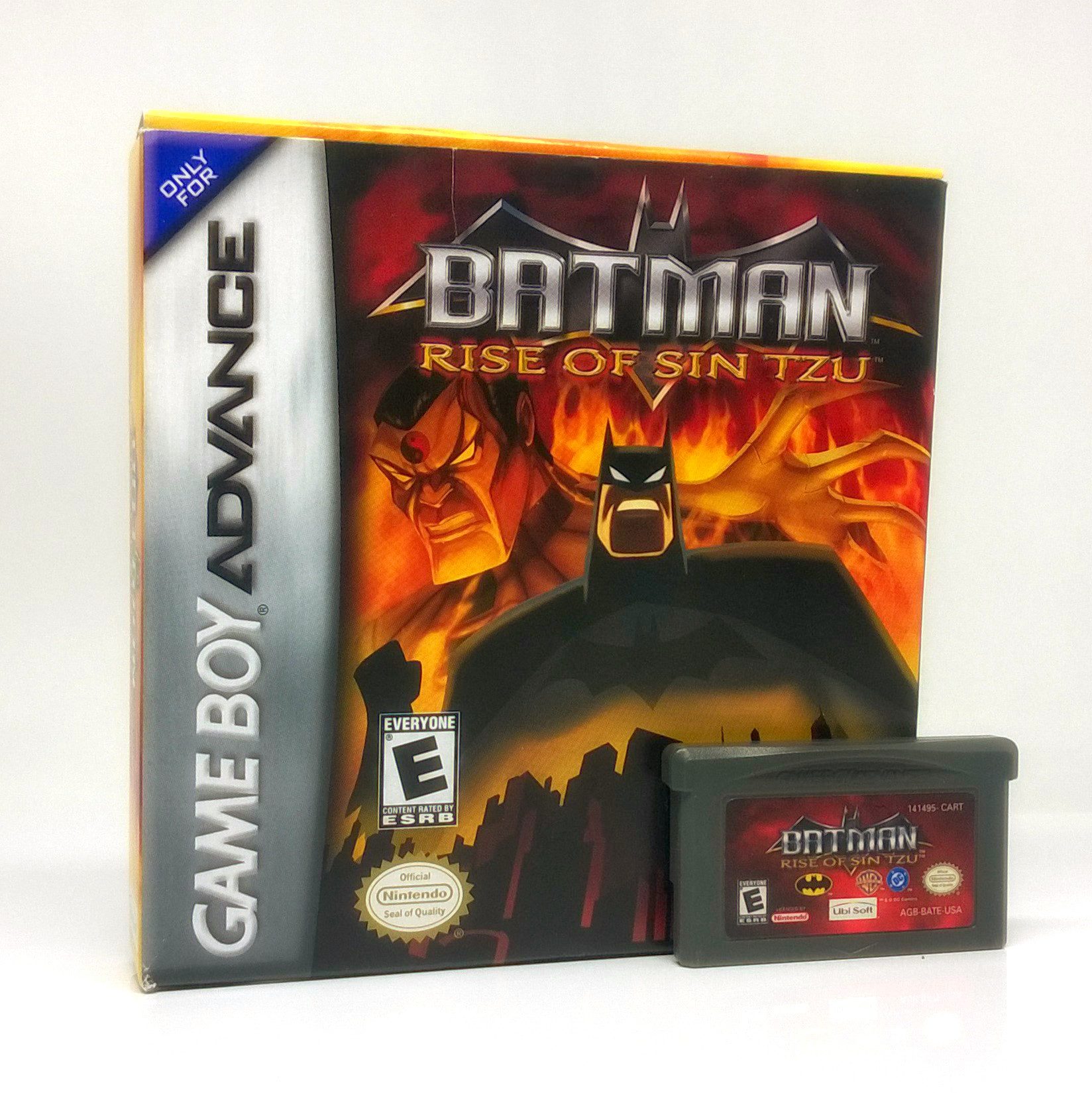 Batman: Rise of Sin Tzu Nintendo GBA Game Boy Advance Game