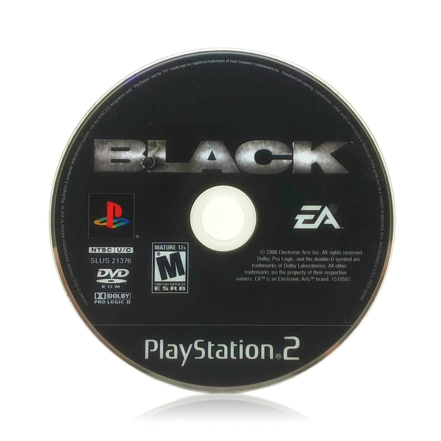 Black Sony PlayStation 2 Game - Disc