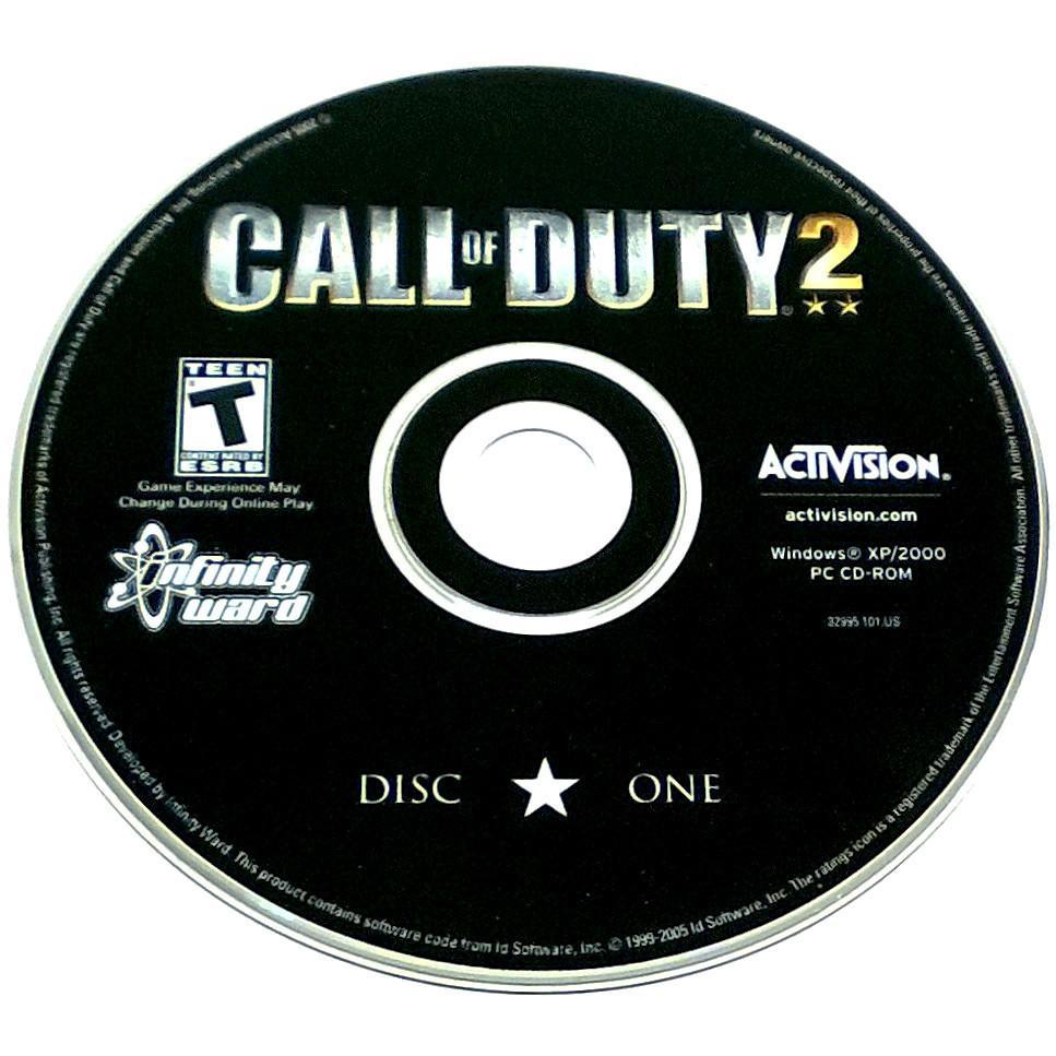 Call of Duty 2 for PC CD-ROM - Game disc 1