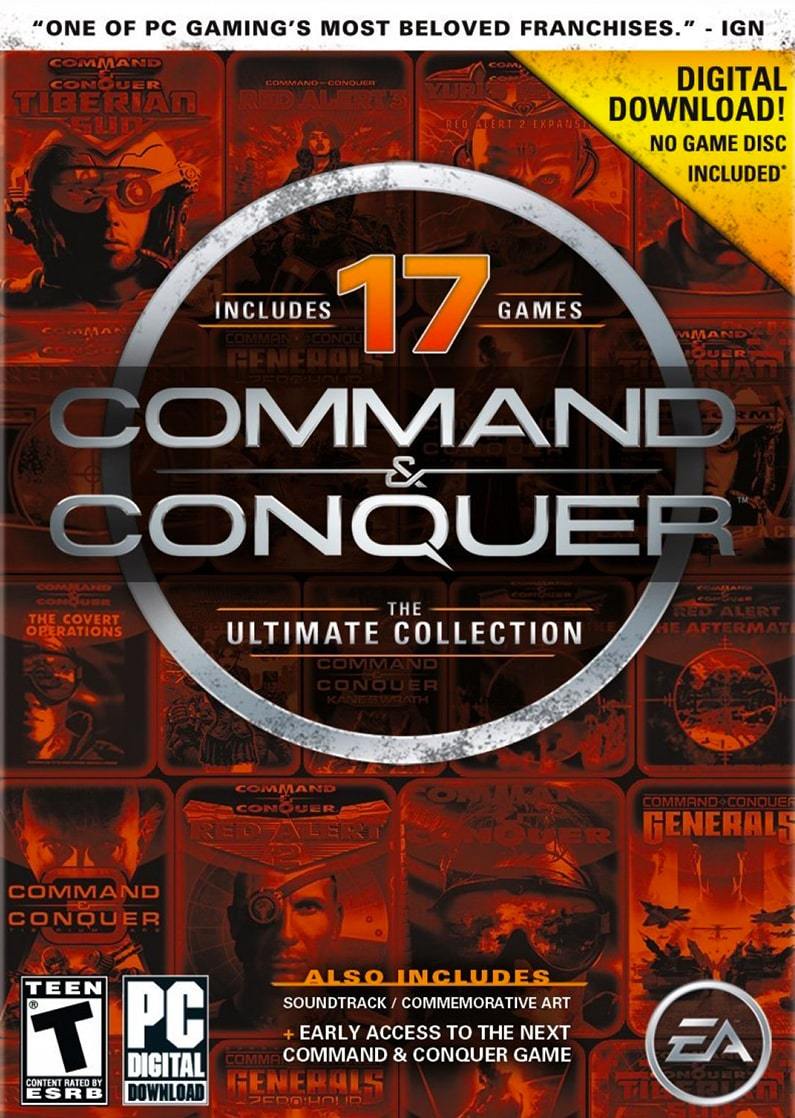 Ansøgning venskab skæg Command & Conquer The Ultimate Collection | PC | Origin Download | PJ's  Games