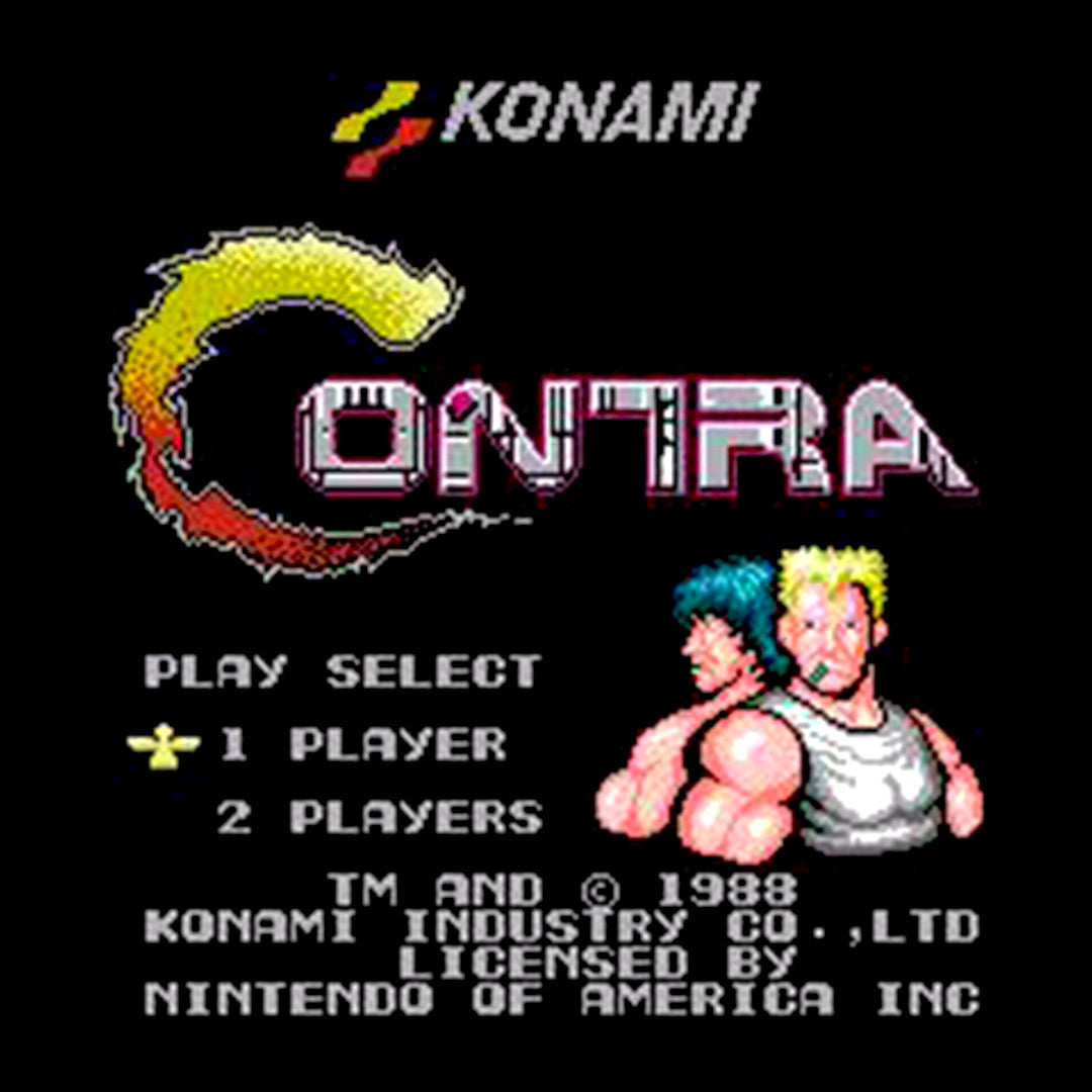 Contra NES Nintendo Game - Screenshot