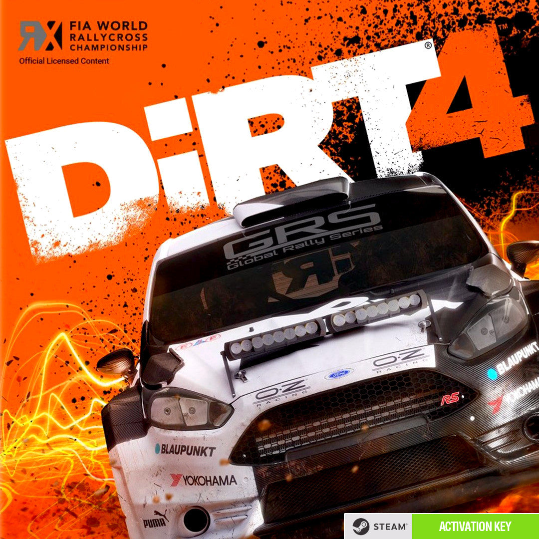DiRT 4 PC Game Steam CD Key