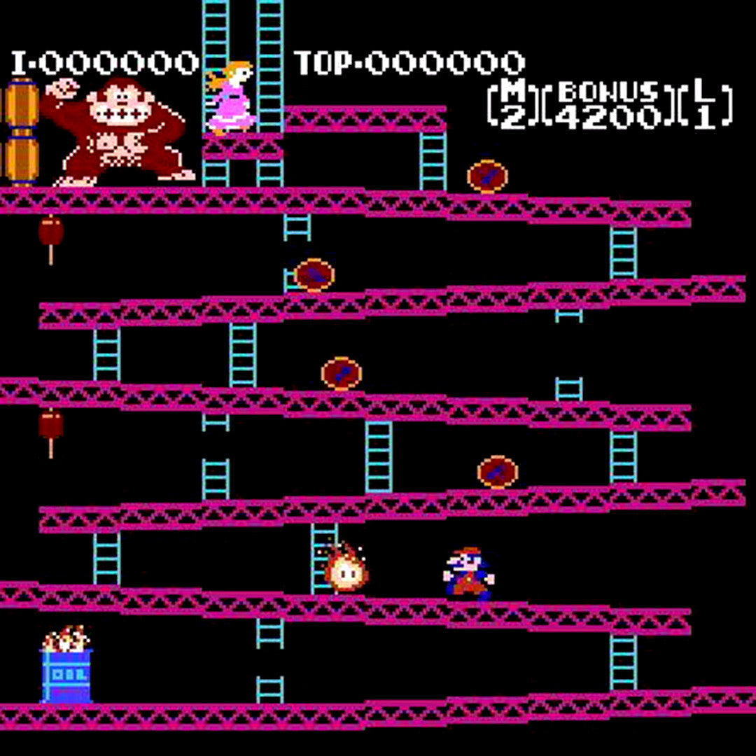 Donkey Kong Classics NES Nintendo Game - Screenshot