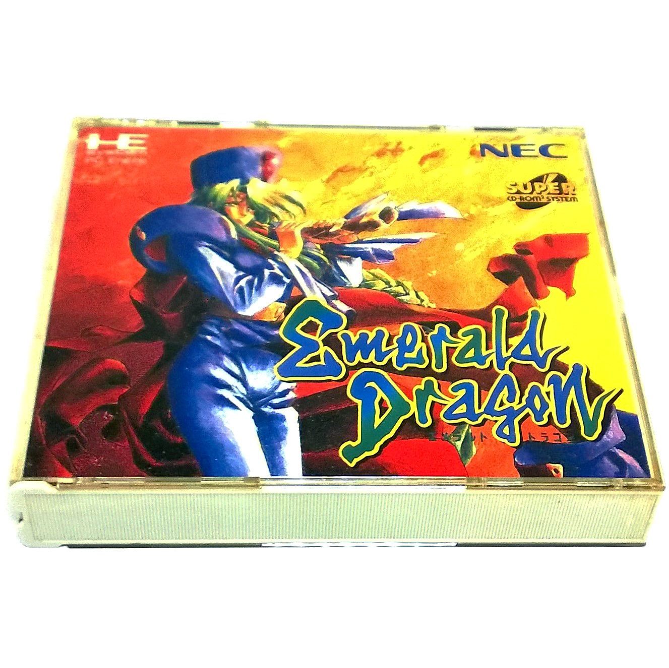 Emerald Dragon for PC Engine - Front of case