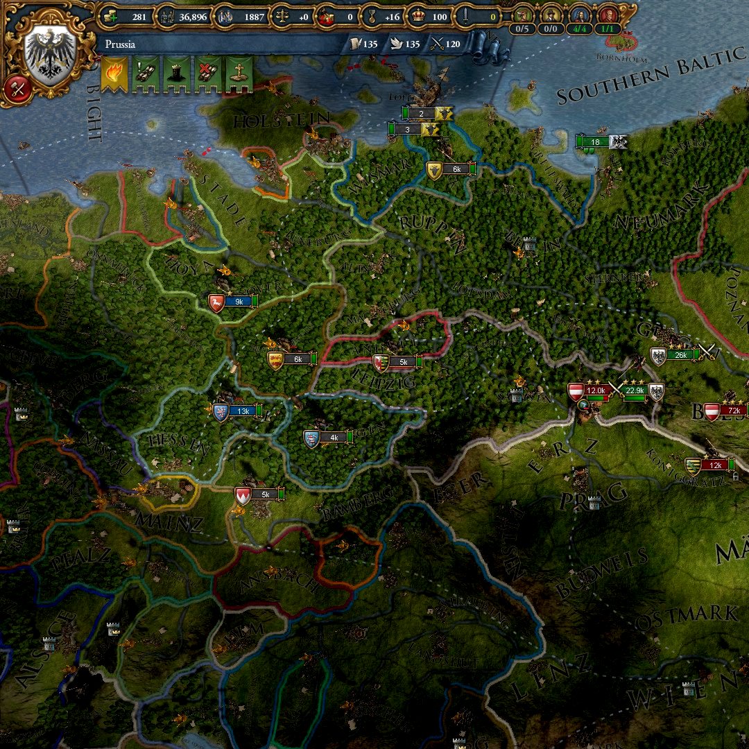 Europa Universalis IV PC Game Steam CD Key - Screenshot 1