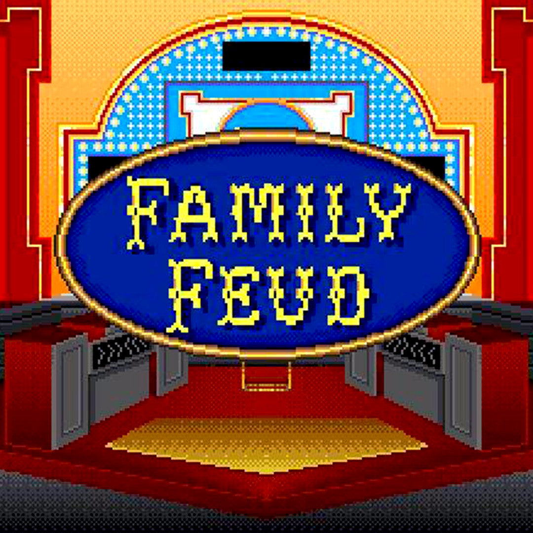 Family Feud SNES Super Nintendo Game - Screenshot 1