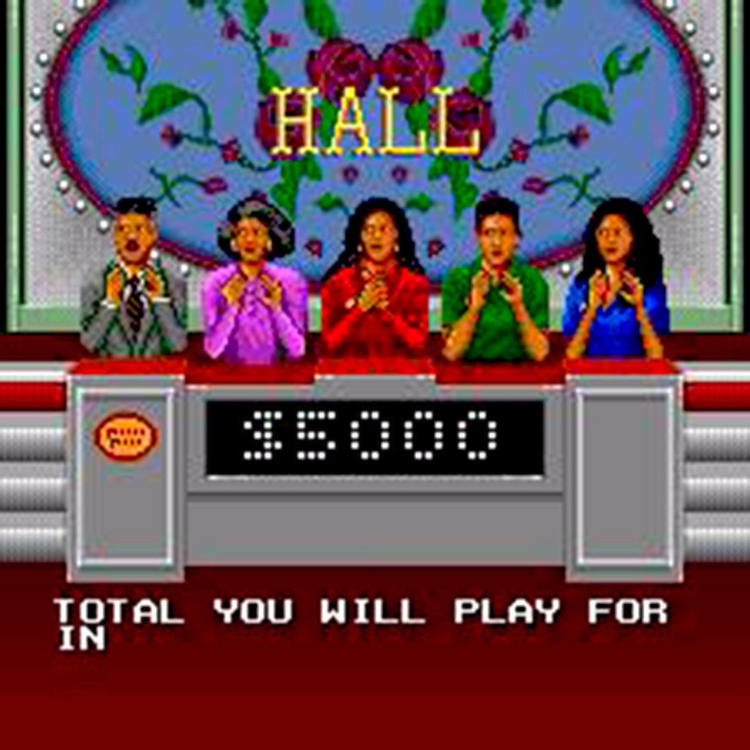 Family Feud SNES Super Nintendo Game - Screenshot 3