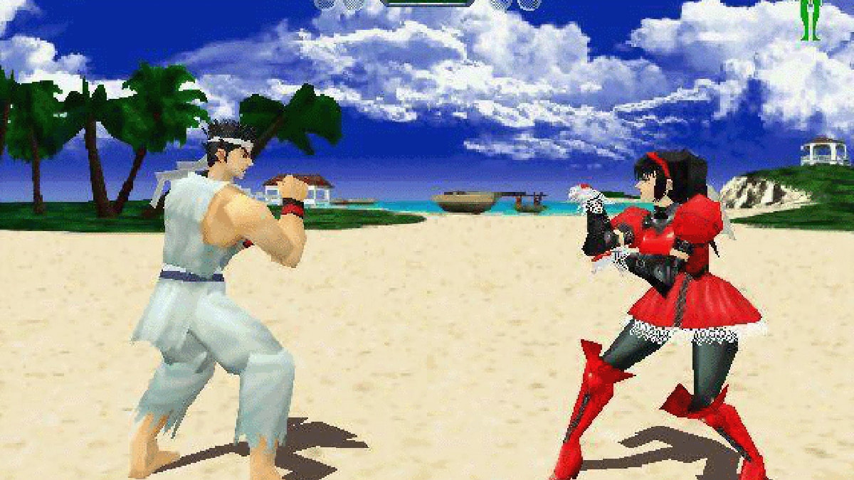 Fighters Megamix | Sega Saturn | Japan | Screenshot