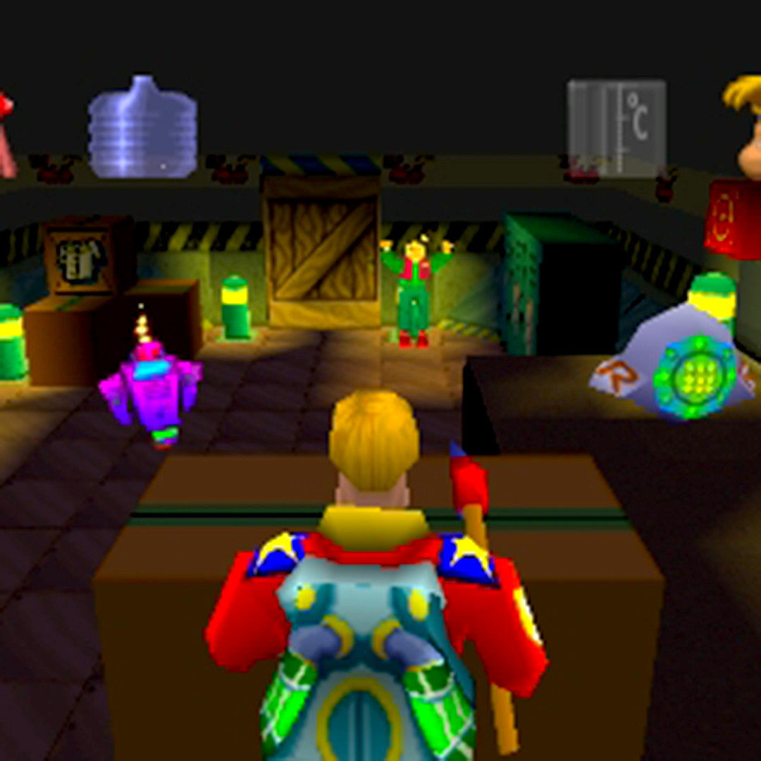 Fire Panic - Mack no Rescue Daisakusen Japan Import Sony PlayStation Game - Screenshot