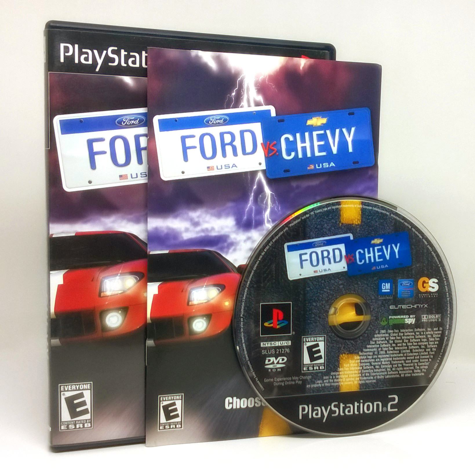 Ford vs. Chevy Sony PlayStation 2 Game