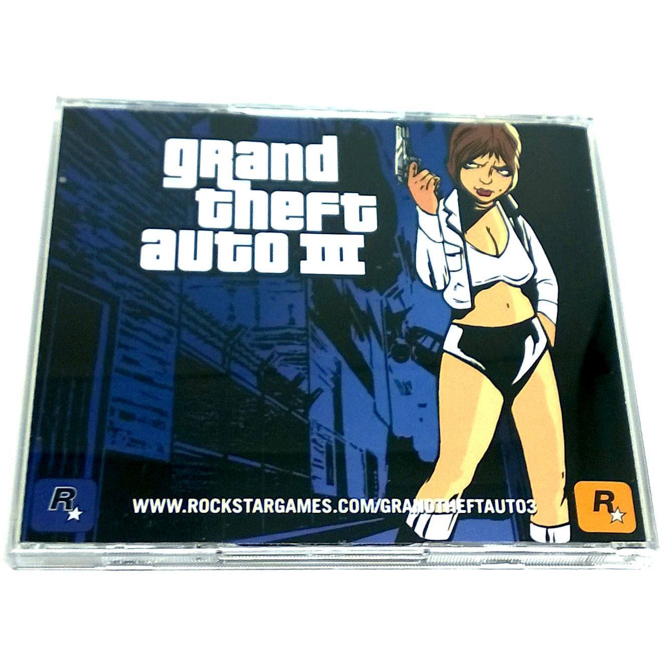 Grand Theft Auto III for PC CD-ROM - Back of case