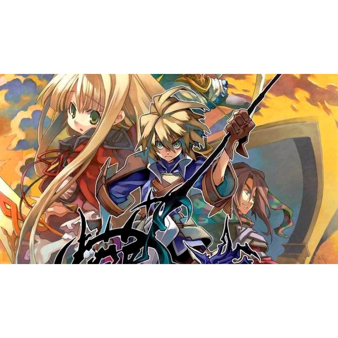 Gungnir: Mayari no Gunshin to Eiyuu Sensou Import PlayStation Portable PSP Game - Titlescreen