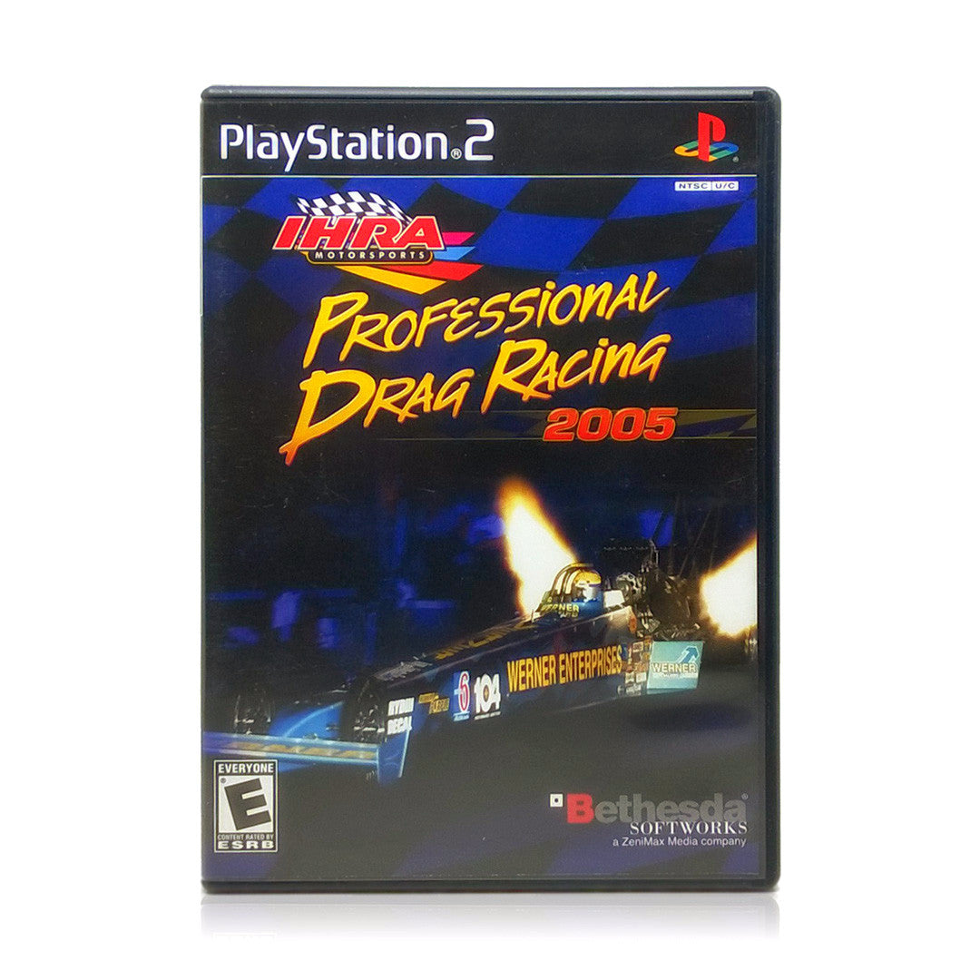 IHRA Professional Drag Racing 2005 Sony PlayStation 2 Game - Case