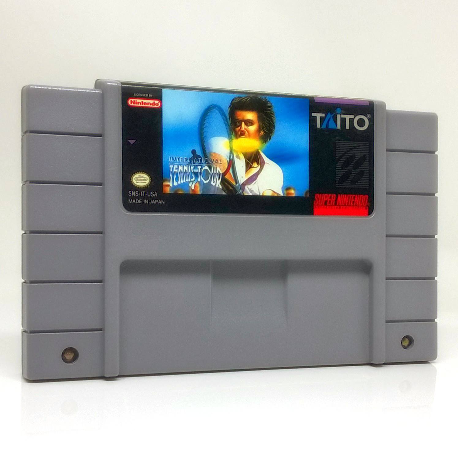 International Tennis Tour SNES Super Nintendo Game
