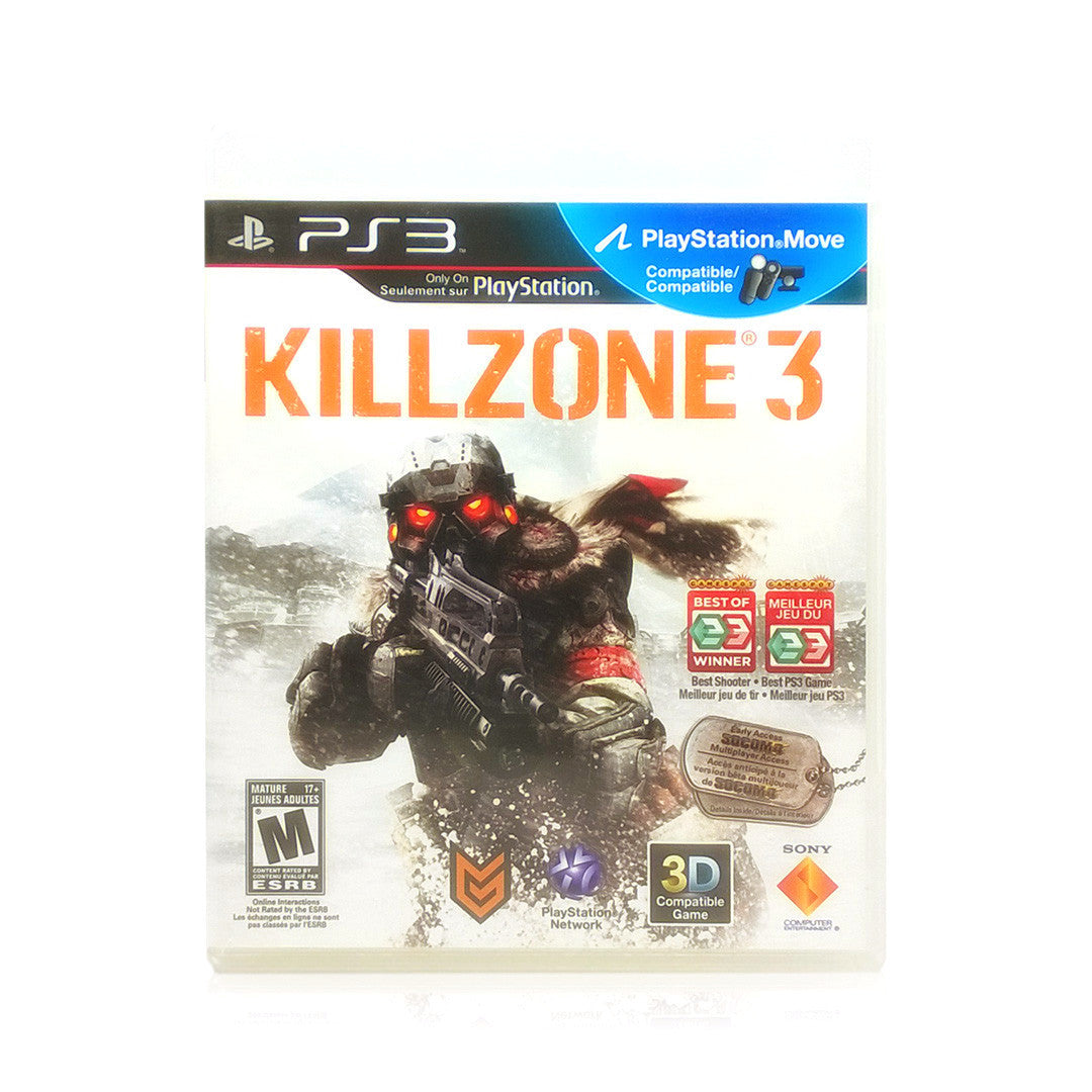 Killzone 2 (Sony PlayStation 3,) Disc & Manual