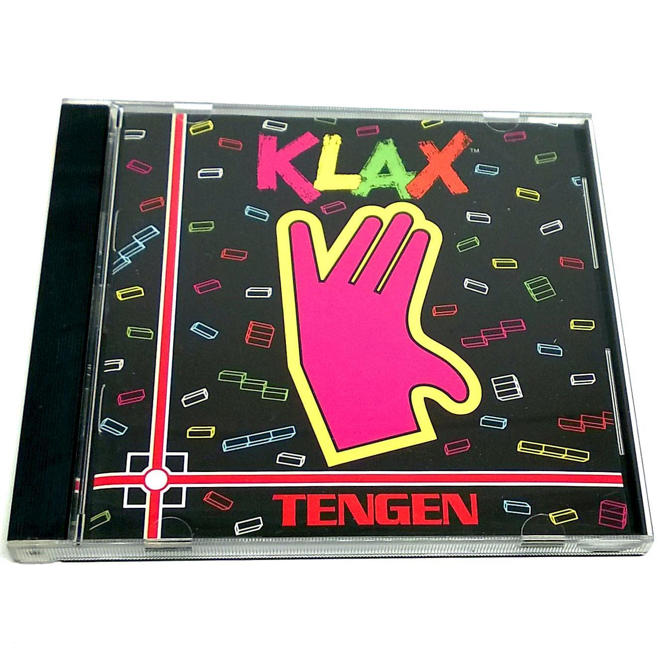 Klax for TurboGrafx-16 - Front of case