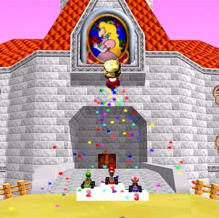 Mario Kart 64 Nintendo 64 N64 Game - Screenshot