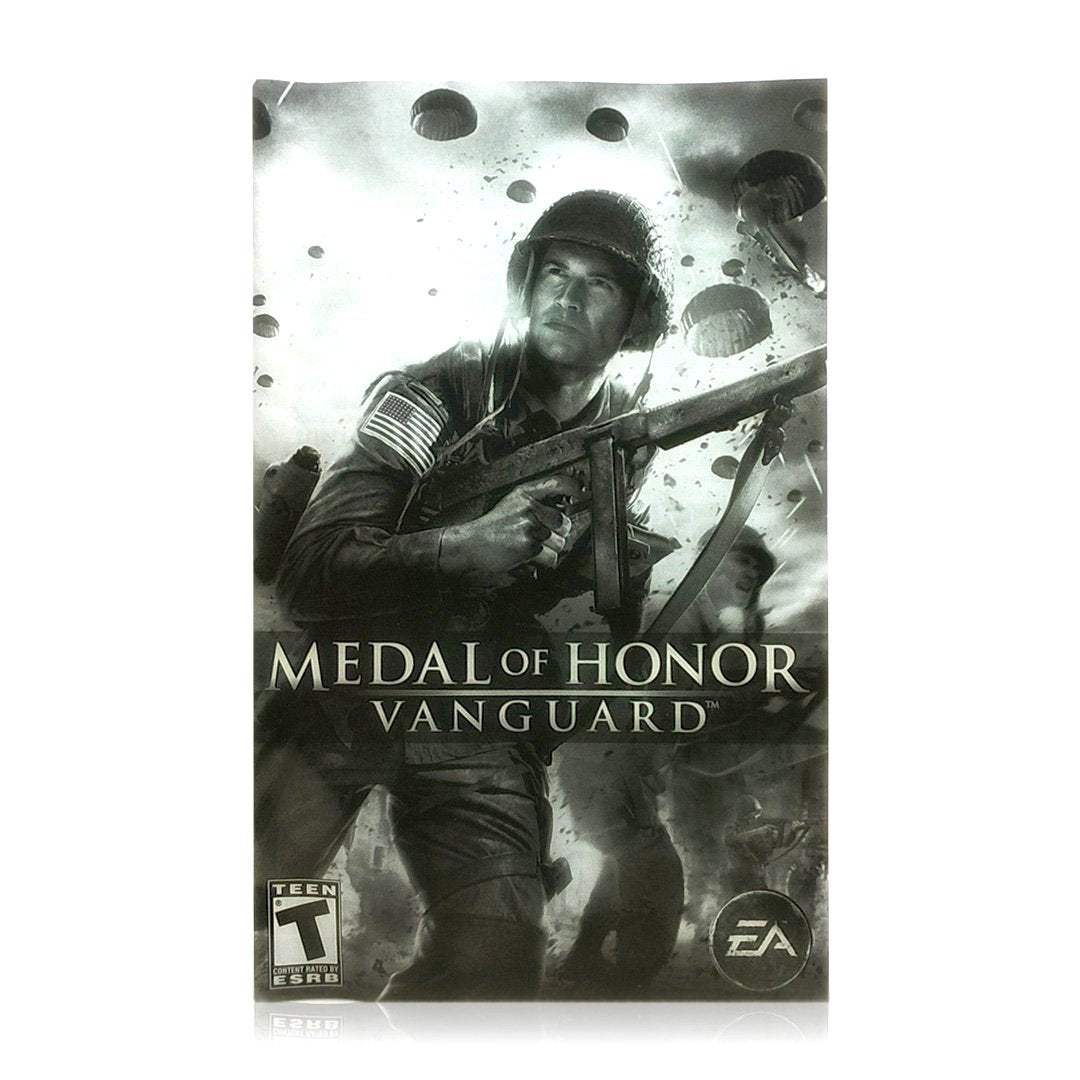 Medal of Honor: Vanguard Sony PlayStation 2 Game - Manual