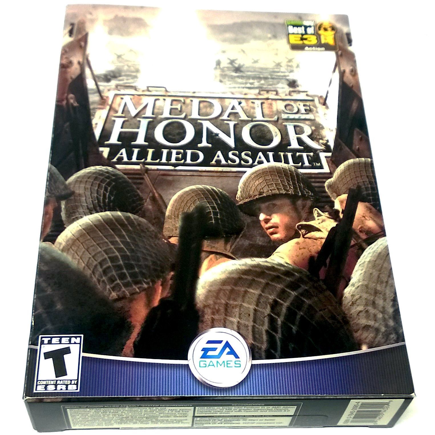 Medal of Honor: Allied Assault for PC CD-ROM - Front of box