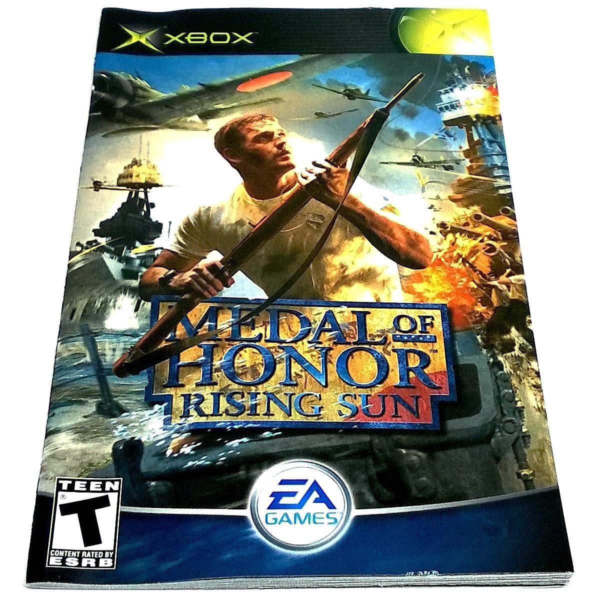 Medal of Honor: Rising Sun for Xbox - Front of manual
