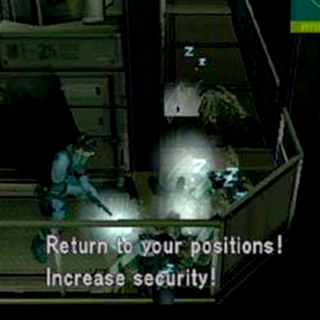 Metal Gear Solid 2: Sons of Liberty Sony PlayStation 2 Game - Screenshot - 4