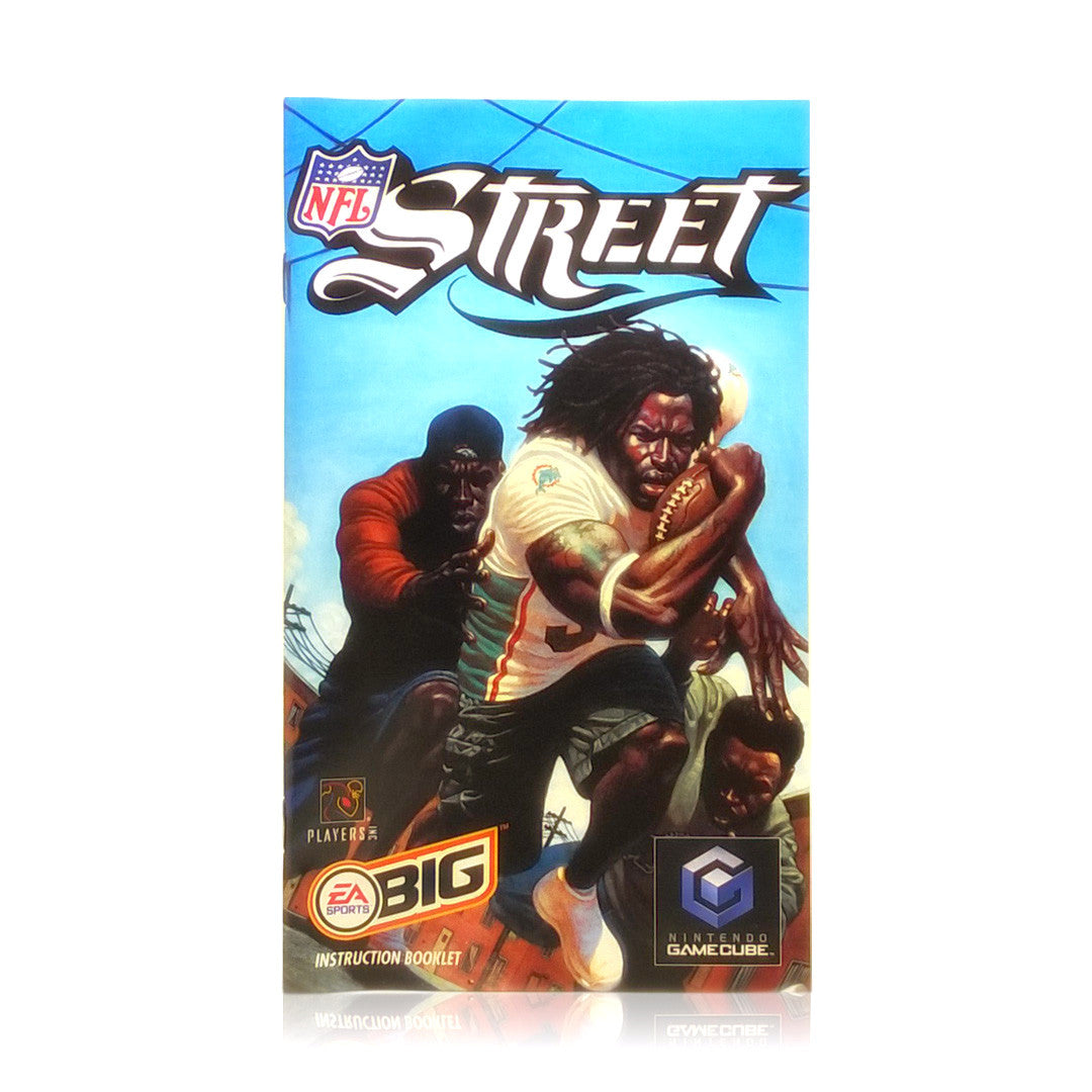 NFL Street Nintendo Gamecube Game - Manual
